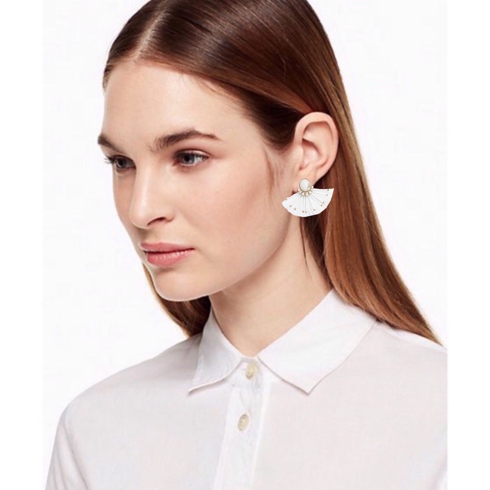KATE SPADE • Fiesta Fringe Earrings - Picture 2 of 4